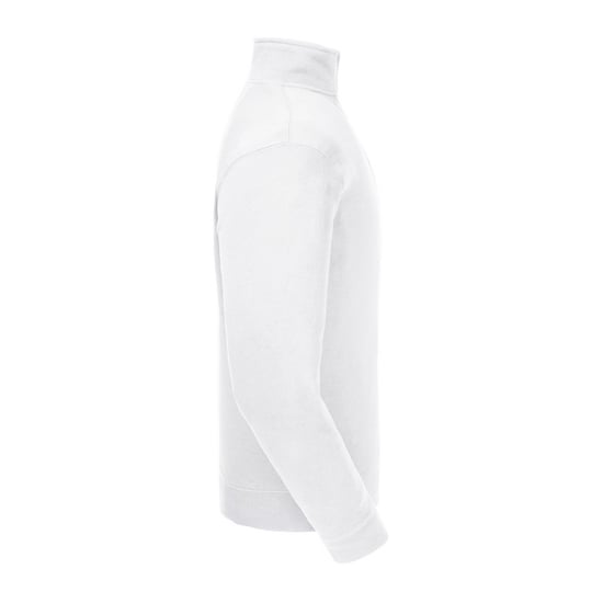 Russell Heren Authentieke Zip Neck Sweatshirt (Wit) - Image 3