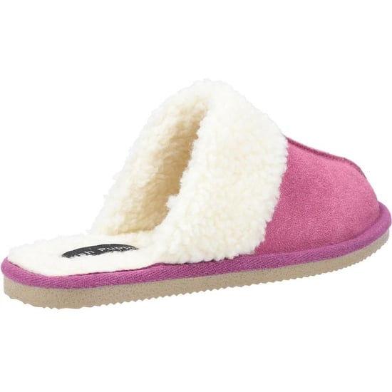 Hush Puppies Dames/dames Arianna Suède Slippers (Roze) - Image 2