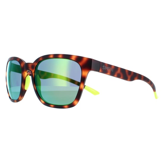Smith Square Mens Matte Tortoise Green Mirror Founder