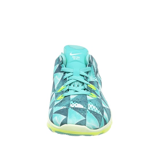 Nike Free 5.0 TR Fit PRT Lace Up Blue Synthetic Womens Trainers 704695 402