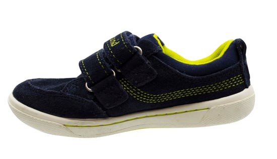 Timberland Littleton Ox Blue Suede Hook And Loop Toddlers Trainers A15RE