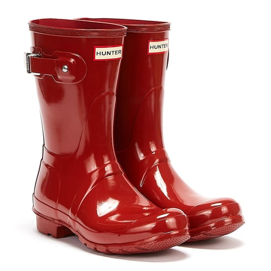Hunter Original Gloss Short Military Wellies voor dames - Image 1
