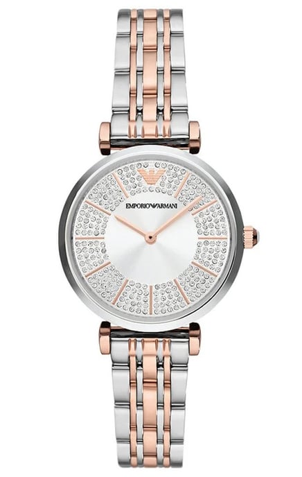 Emporio Armani Gianni T-bar Dames Horloge Multi AR11537 - Image 1