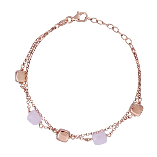 Orphelia 'Joelle' Dames 925 Sterling Zilveren Armband - Roze ZA-7432 - Image 1
