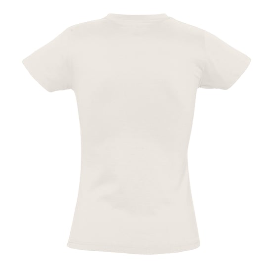 SOLS Dames/dames Imperial Heavy Short Sleeve T-Shirt (Gebroken wit) - Image 2