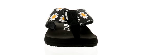 Women's Rocket Dog Adios Daisy Fields Flip Flops in Black - Image 2