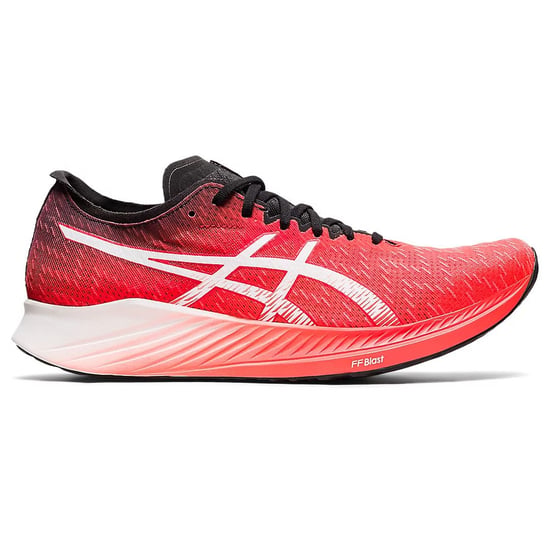 Asics Magic Speed Mens Red Running Trainers