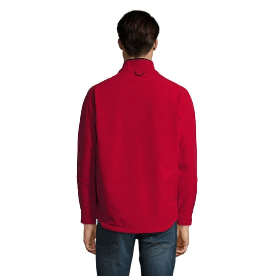 SOLS Heren Relax Soft Shell Jas (Peperrood) - Image 2