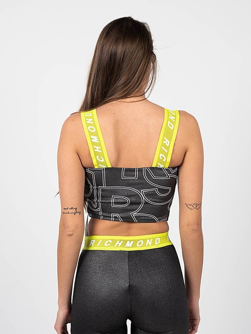Richmond Sport Top Fitness Vrouw zwart - Image 4