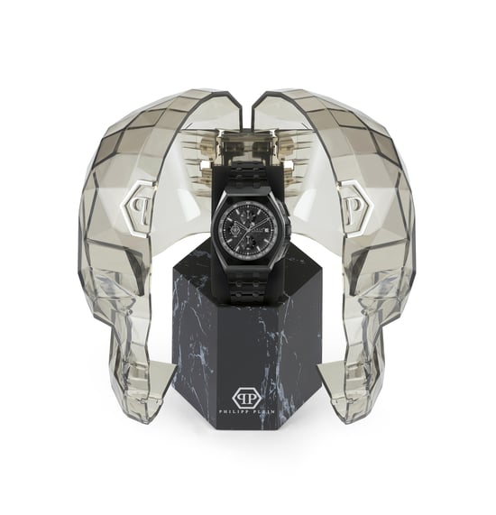 Philipp Plein Plein Extreme Heren Horloge Zwart PWGAA0921 - Image 4