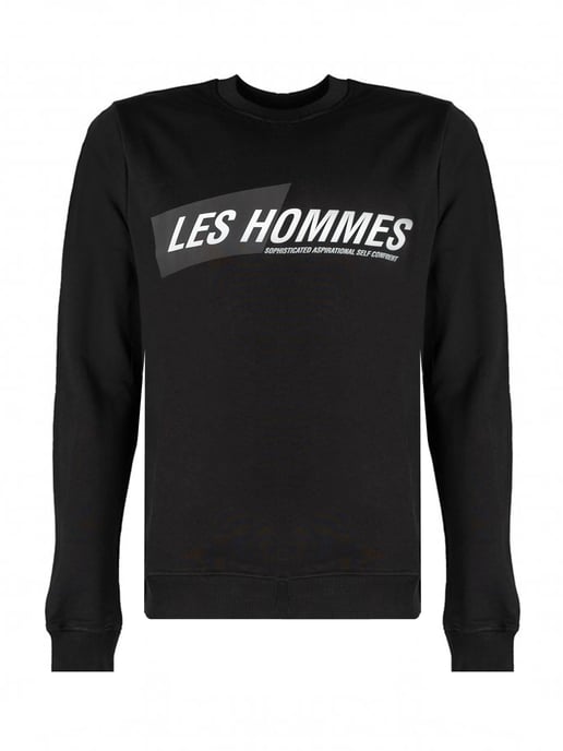 Les Hommes blouse Mannen zwart - Image 1