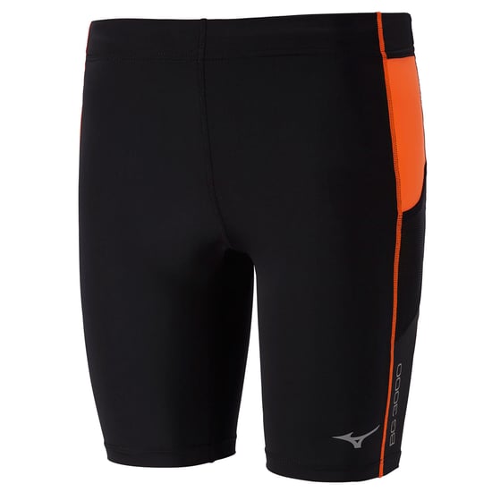 Mizuno Mid Mens Black Tights