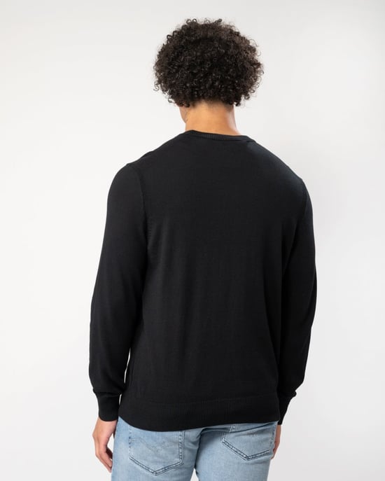 BOSS Orange Asac C Heren Crew Neck Trui - Image 4