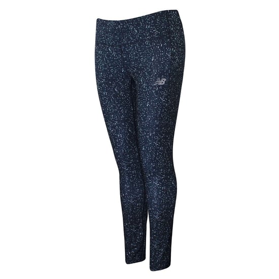 New Balance Printed Navy Impact Womens Running Tight Leggings WP11264 MTL