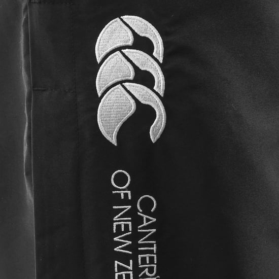 Canterbury Mens Open Hem Tracksuit Bottoms (Black/White)