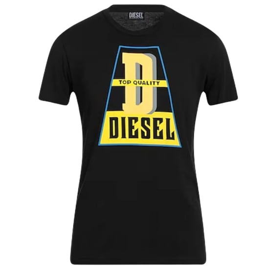 Diesel topkwaliteit logo zwart T-shirt - Image 1