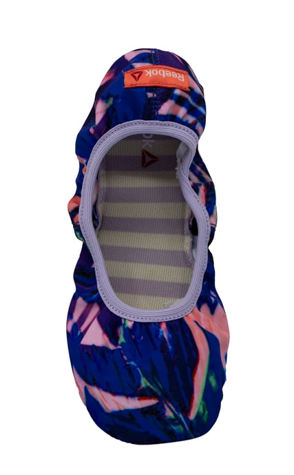 Reebok True Studio Slipper Blue Textile Slip On Ballerina Shoes M45521