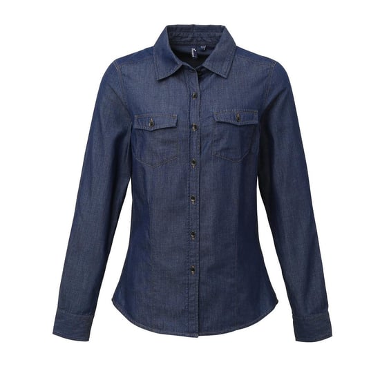 Premier Dames/Dames Stitch Shirt (Indigo Denim) - Image 1