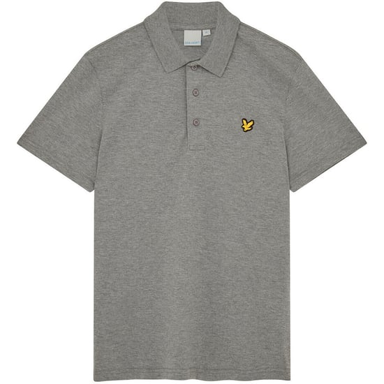 Lyle & Scott Sportpolo shirt met korte mouwen in Grijs - Image 3