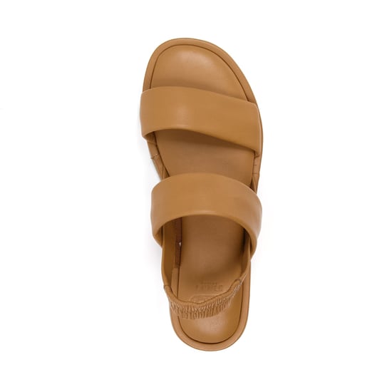Dune Ladies Laude - Double-Strap Leather Sandals