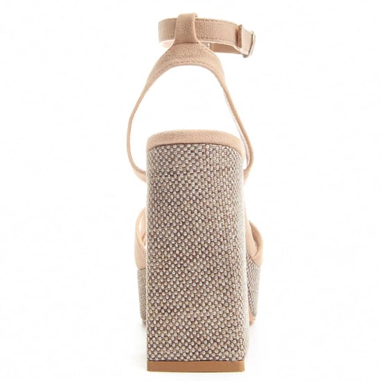 Montevita Heel Sandal Festsand8 In Beige - Image 6
