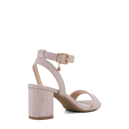 Dune Meye Synthetische Dames Rose Gouden Hakken - Image 4