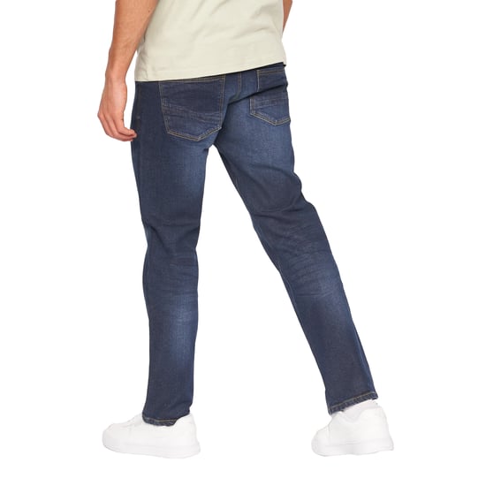 Crosshatch Heren Cadman Rechte Jeans (Donkere wasbeurt) - Image 2