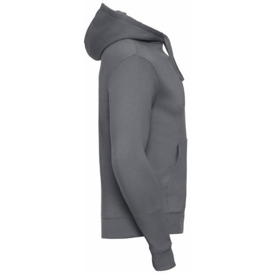Russell Heren Authentieke Hooded Sweatshirt / Hoodie (Konvooi Grijs) - Image 3