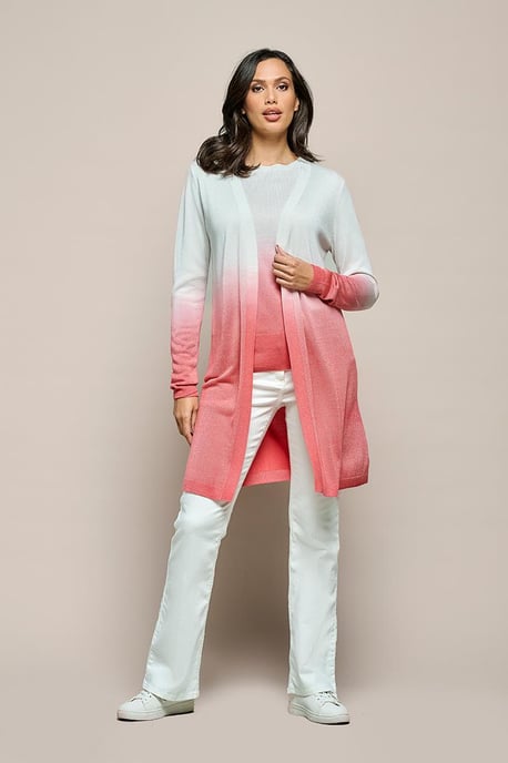 Brian Vest Offwhite / Roze - Image 1