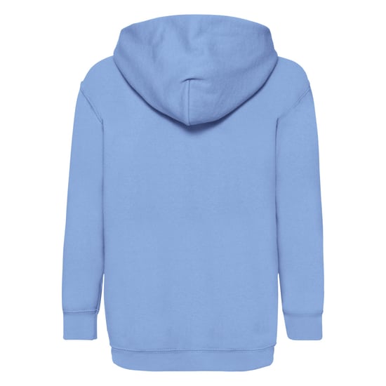 Fruit of the Loom Kinderen/Kinderen Classic Hooded Sweatshirt (Hemelsblauw) - Image 2
