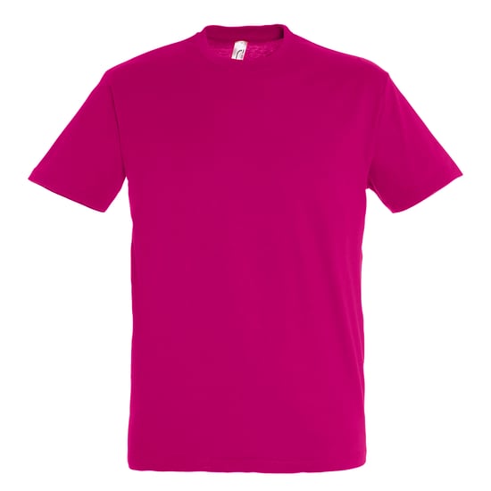 SOLS Heren Regent T-Shirt met korte mouwen (Fuchsia) - Image 1