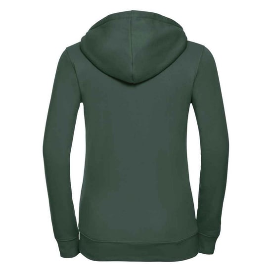 Russell Womens/Ladies Authentic Full Zip Hoodie (Bottle Green)