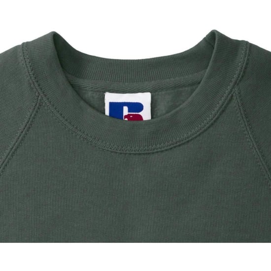 Russell Klassiek sweatshirt (Fles groen) - Image 2