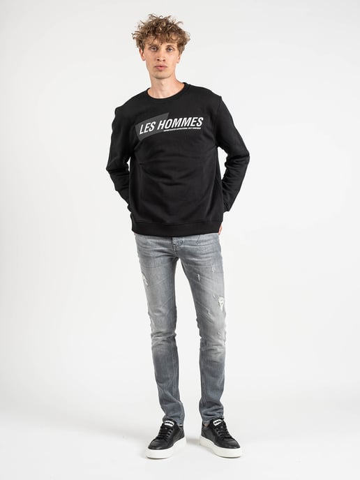 Les Hommes blouse Mannen zwart - Image 2