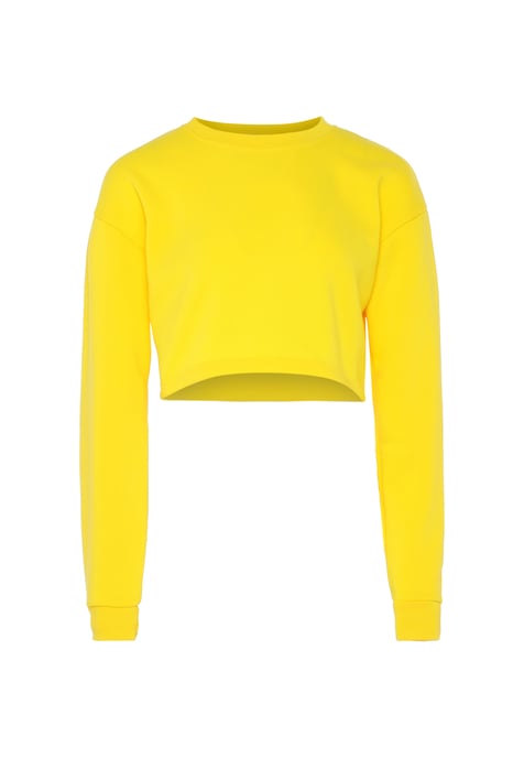 Mymo Sweatshirt Dames geel - Image 1