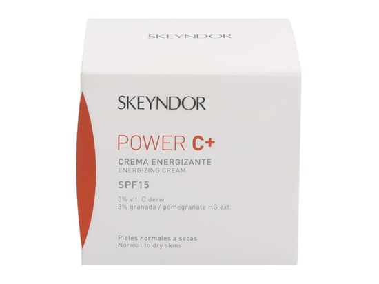 Skeyndor Power C+ Energizing Cream SPF15. 50ml. - Image 2
