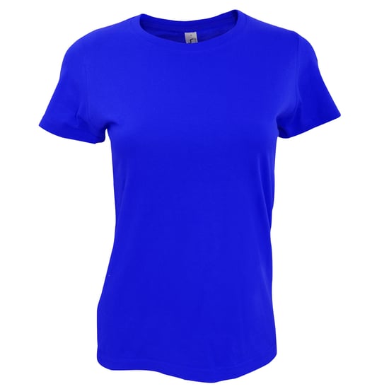 SOLS Dames/dames Imperial Heavy Short Sleeve T-Shirt (Denim) - Image 2