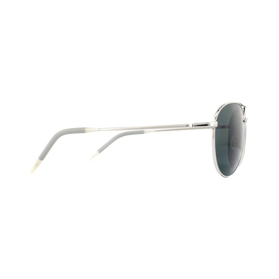 Oliver Peoples Aviator Unisex Silver Blue Polarized Sunglasses