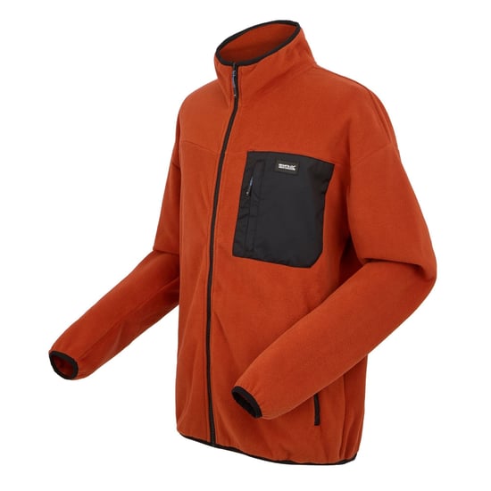 Regatta Heren Frankie Full Zip Fleecejack (Rood Oker) - Image 3