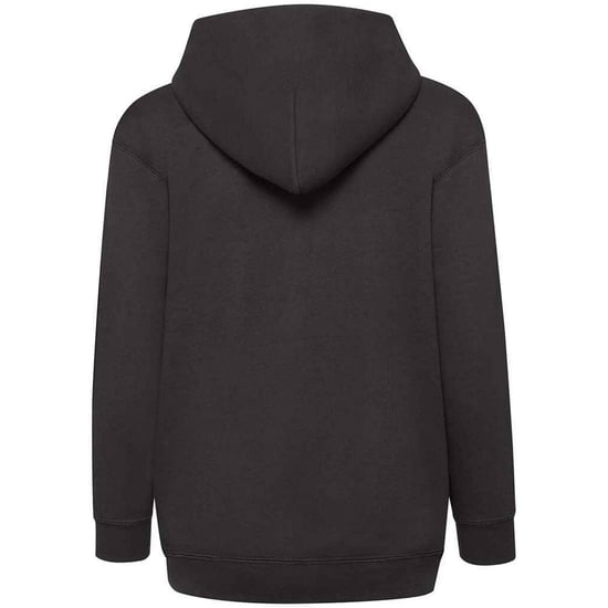 Fruit of the Loom Kinderen/Kinderkapjes Sweatshirt (Zwart) - Image 2