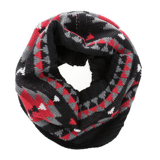 Knitted collar with braided design 10300 unisex
