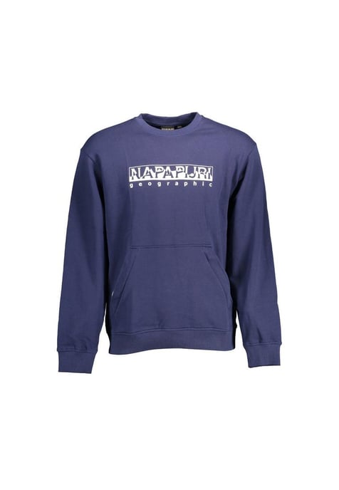 Napapijri Heren Blauwe Katoenen Trui - Image 1
