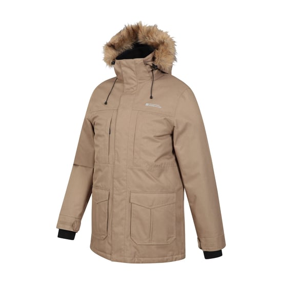 Mountain Warehouse Heren Gorge II Long Jacket (Steen) - Image 3