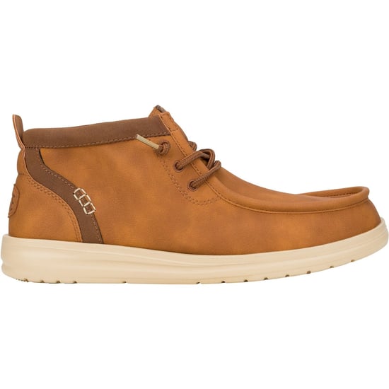 HEYDUDE Wally Mid GripR Klassieke Polyurethaan Herenschoenen Cognac/Tan - Image 6
