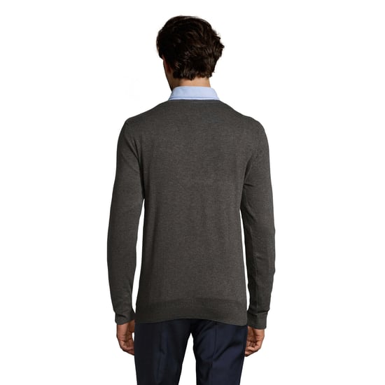 SOLS Heren Glory Sweater Top (Houtskoolmelange) - Image 2