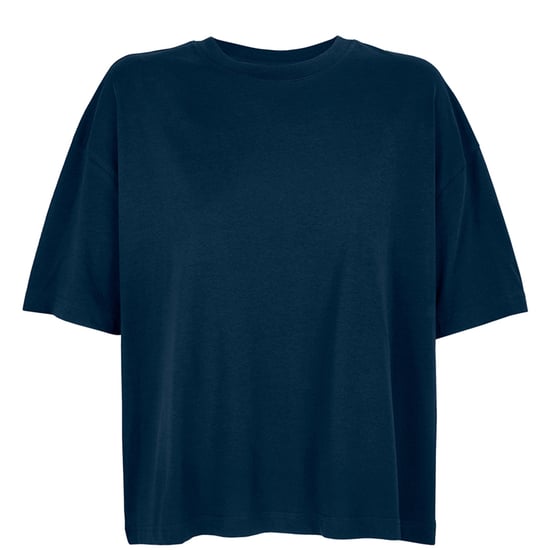 SOLS Dames/Dames Boxy Organic Oversized T-shirt (Franse marine) - Image 1