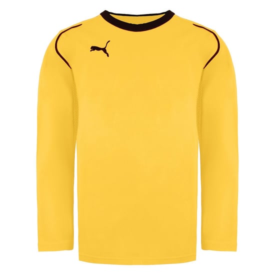 Puma V5.08 Long Sleeve Crew Neck Yellow Mens Football Shirt 700472 07