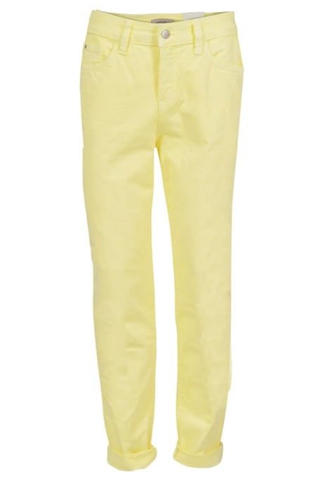 Girlfriend Cropped Roll Hem Jeans
