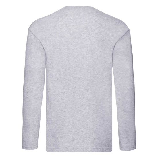 Fruit of the Loom Heren R T-Shirt met lange mouwen (Heide Grijs) - Image 2