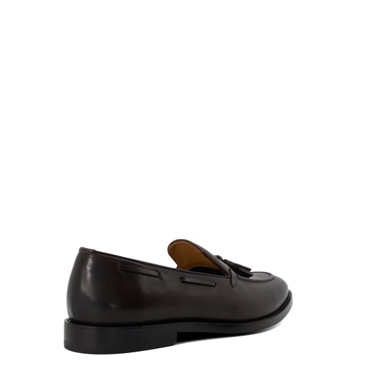 Dune Mens SANDDERS Tassel-Trimmed Loafers Sandders - Image 4